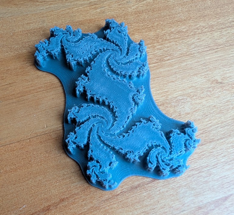 Julia Set Fractal Relief