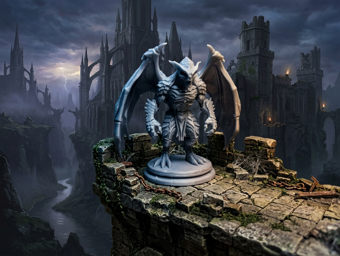 Winged Draconian Warrior
