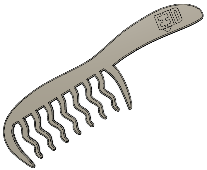 Curl comb