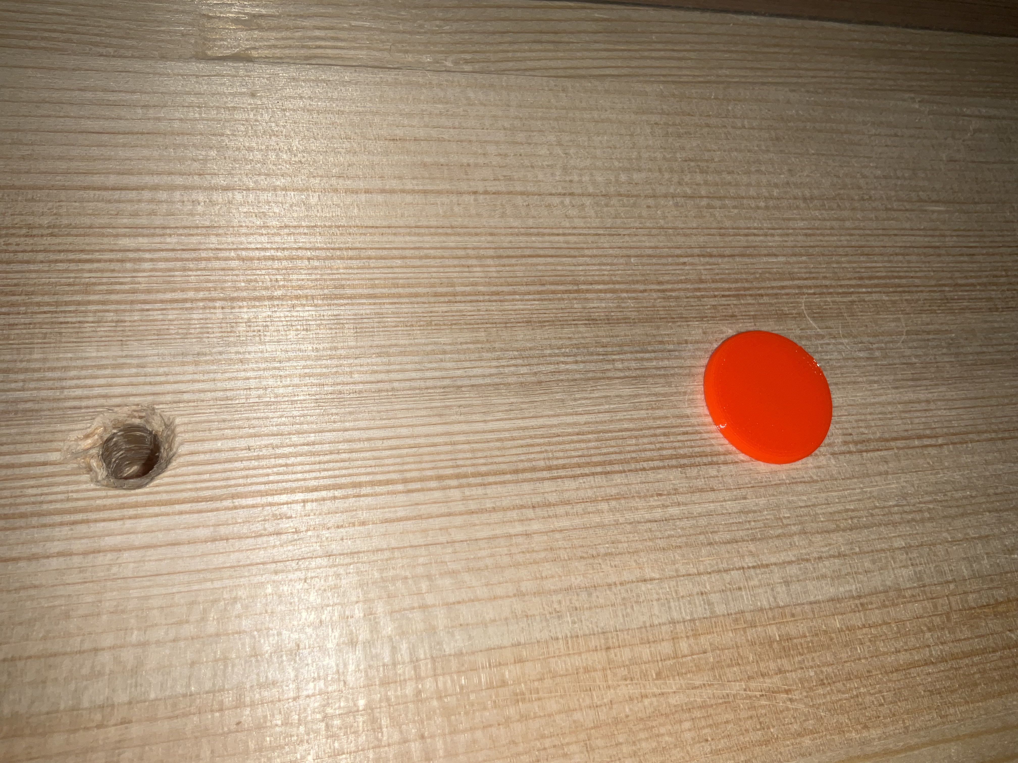 Abdeckung für Bohrlöcher / Cover for drill holes