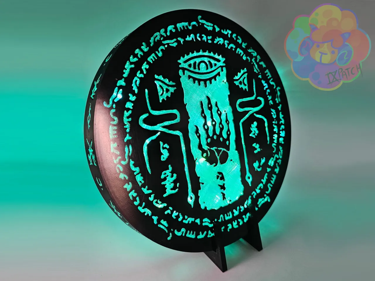 Zonai Eye Lamp (Zelda Tears of the Kingdom Fanart) by IXPatch