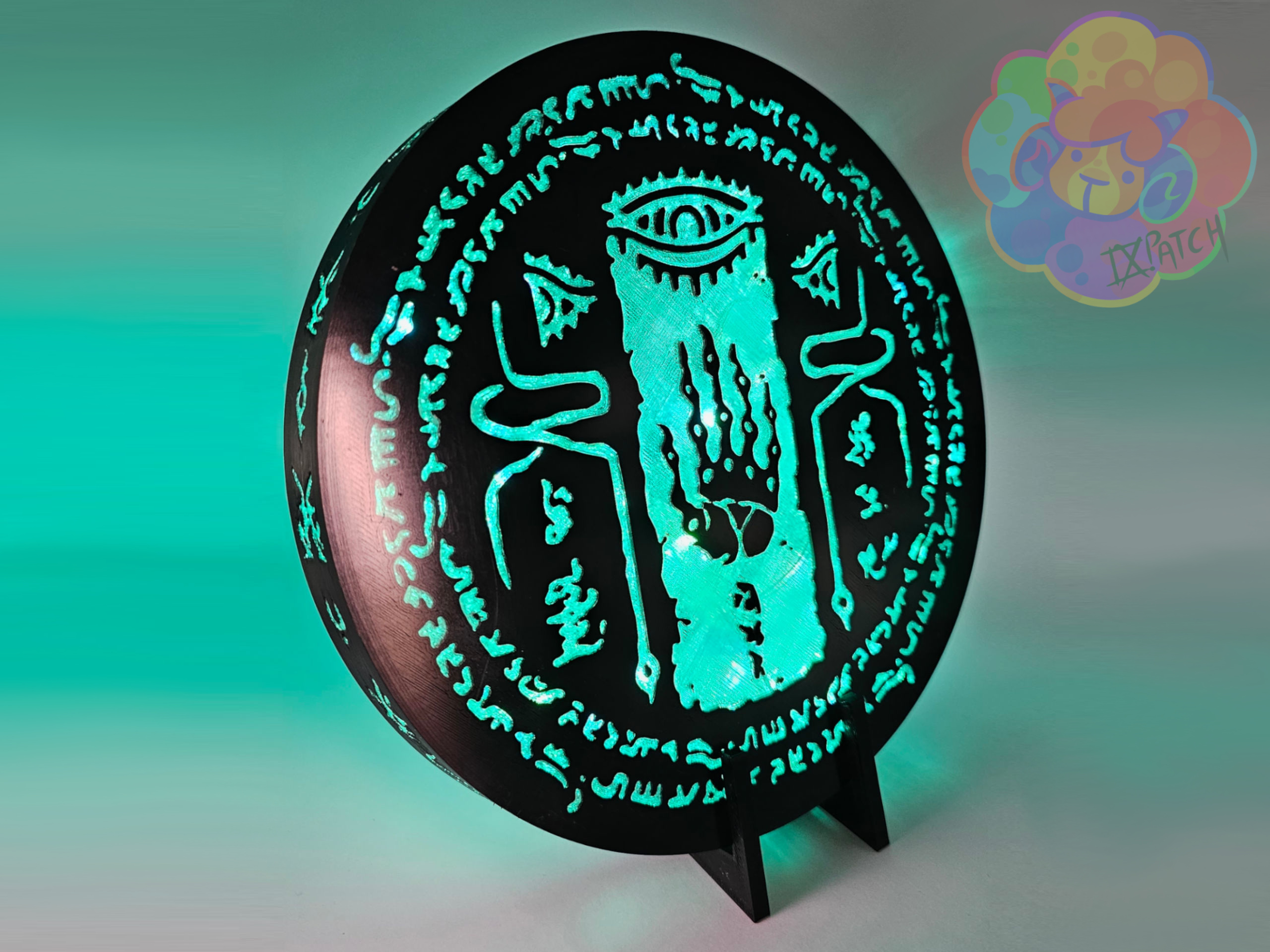 Zonai Eye Lamp (Zelda Tears of the Kingdom Fanart)