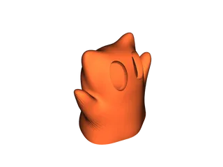 Cat Ghost for Tealight by Built_Over_Bot | Download free STL model ...