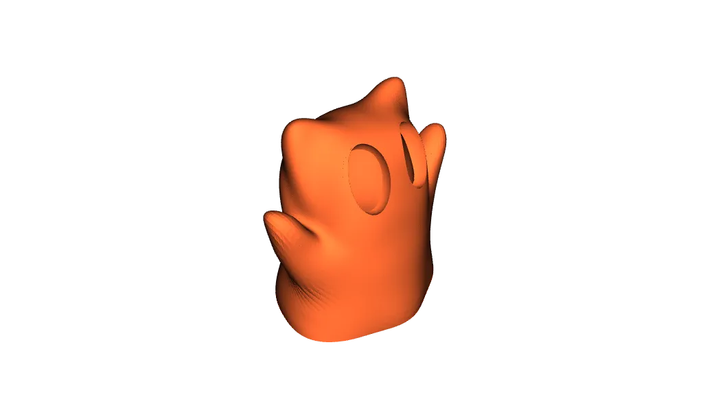 Cat Ghost for Tealight by Built_Over_Bot | Download free STL model ...