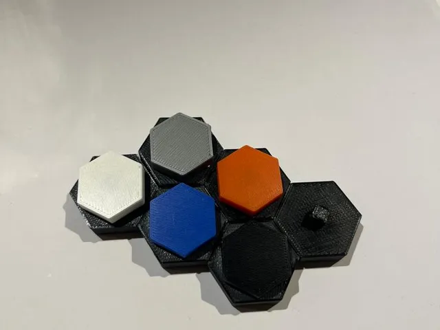 Hexagon filament sample (modular)