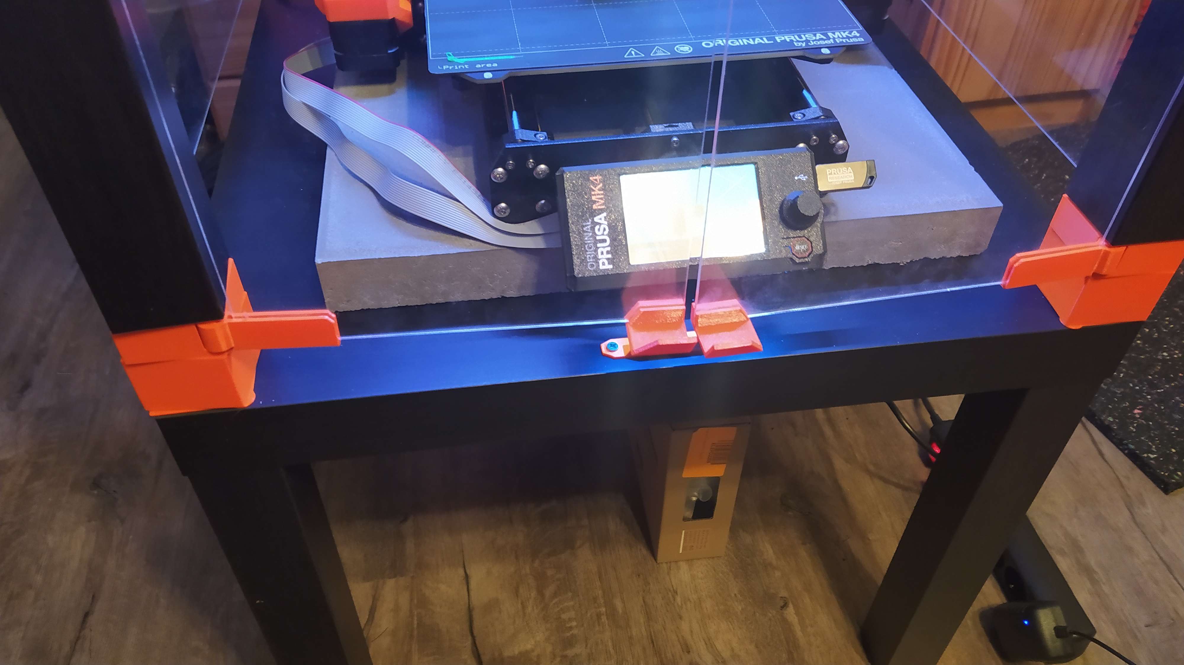 Ikea Lack extension for botoom legs