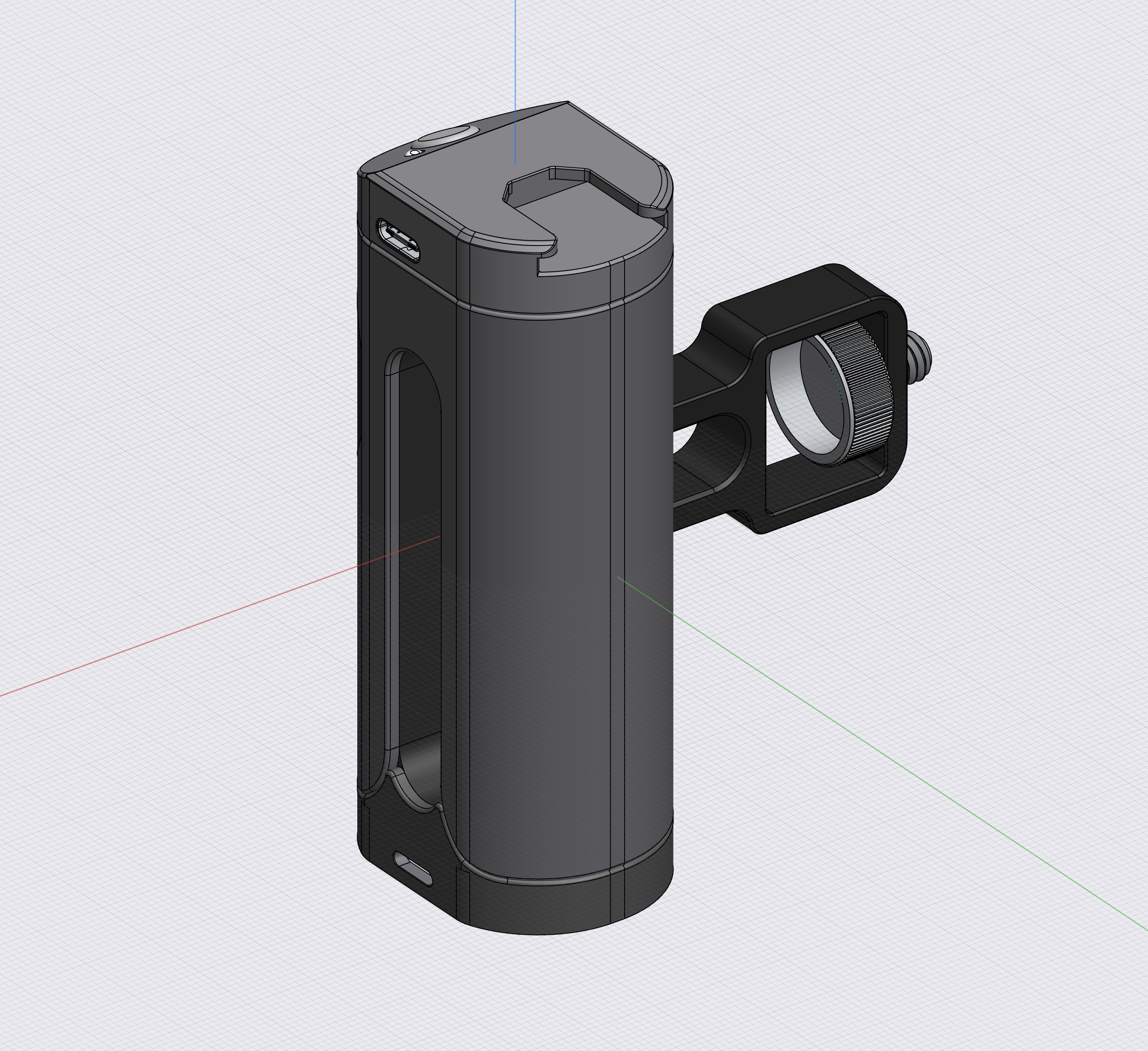 SmallRig SideGrip 3D Reference Model — miniatura 2