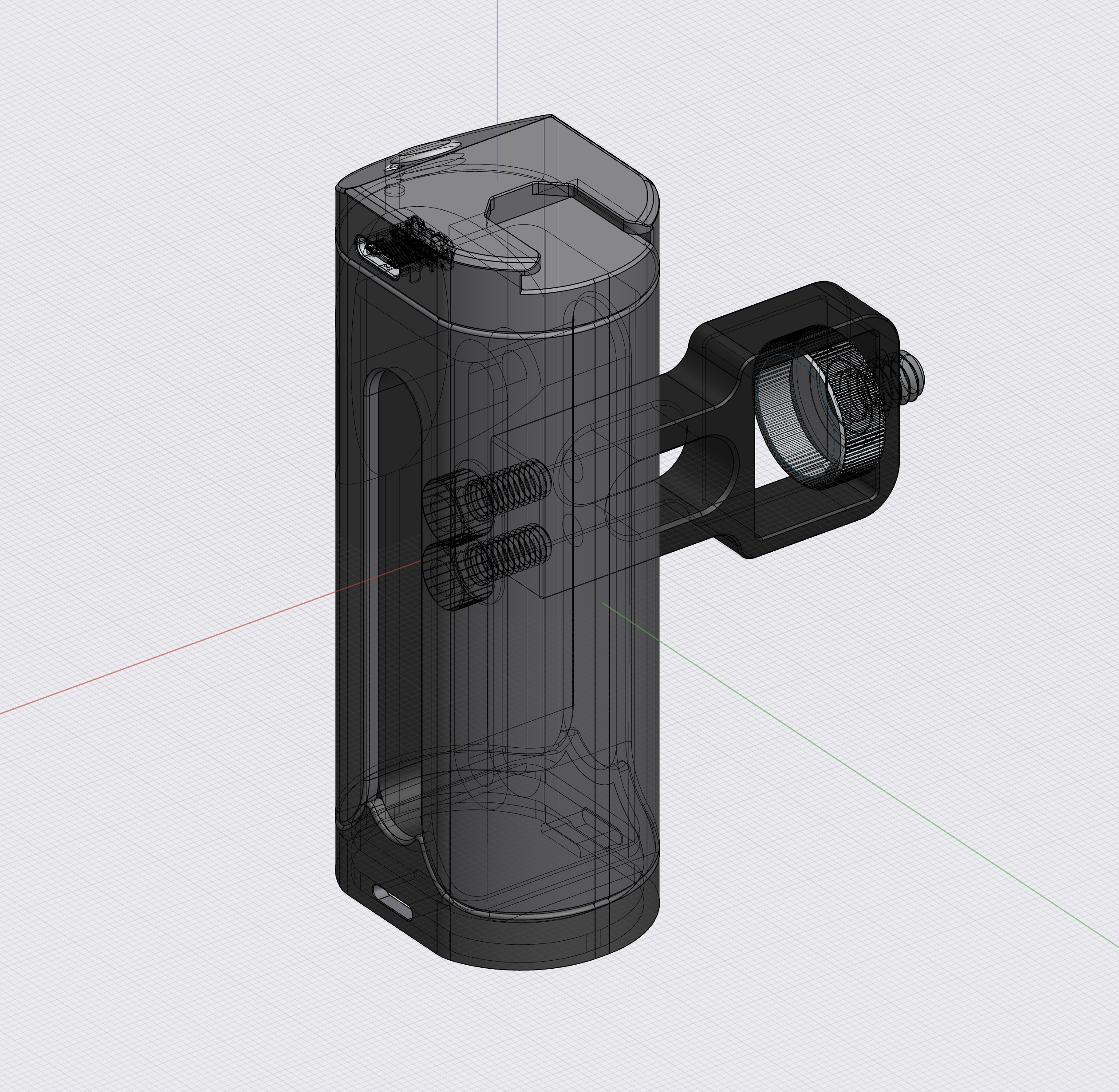 SmallRig SideGrip 3D Reference Model — miniatura 3