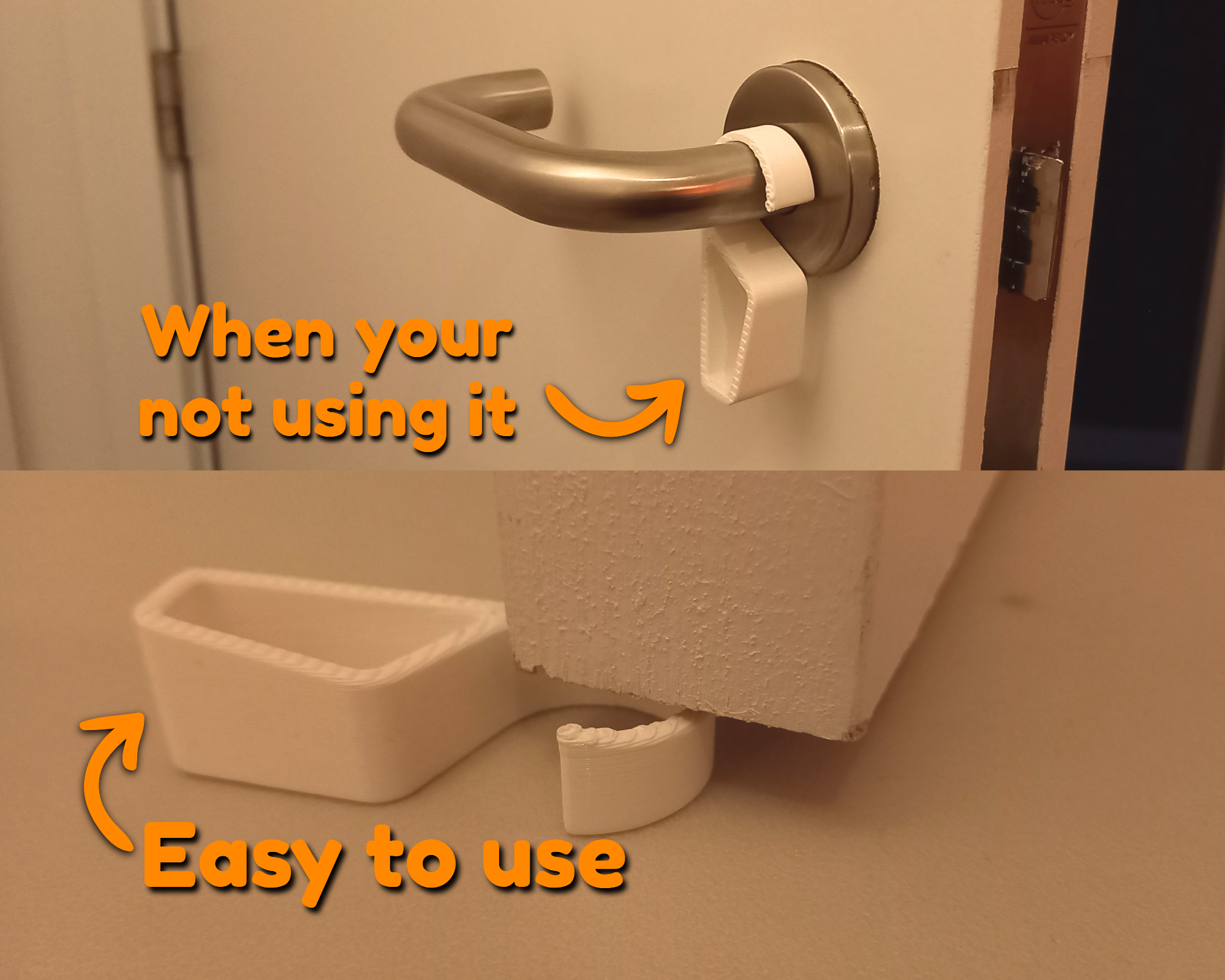 Hangable door stop