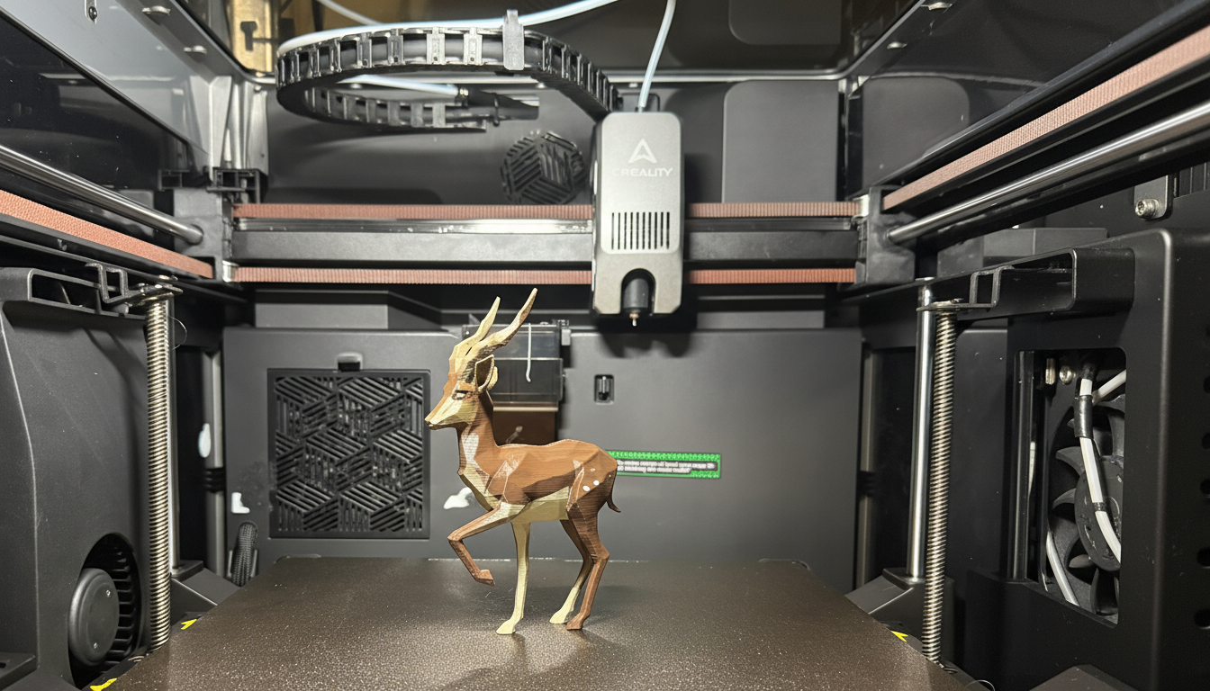 Low Poly Gazelle