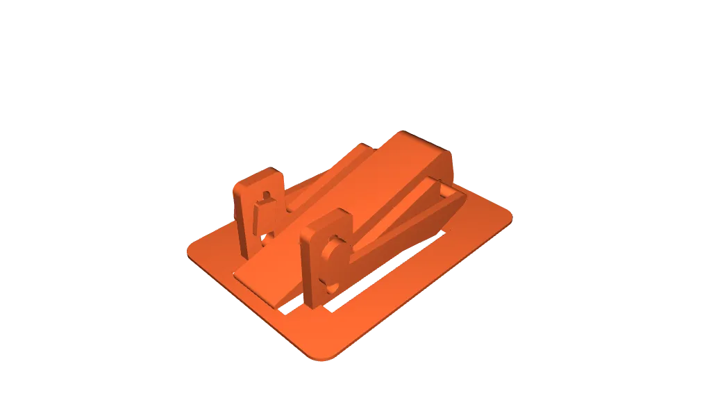 Collapsible print-in-place door stopper by ravi72munde, Download free STL  model