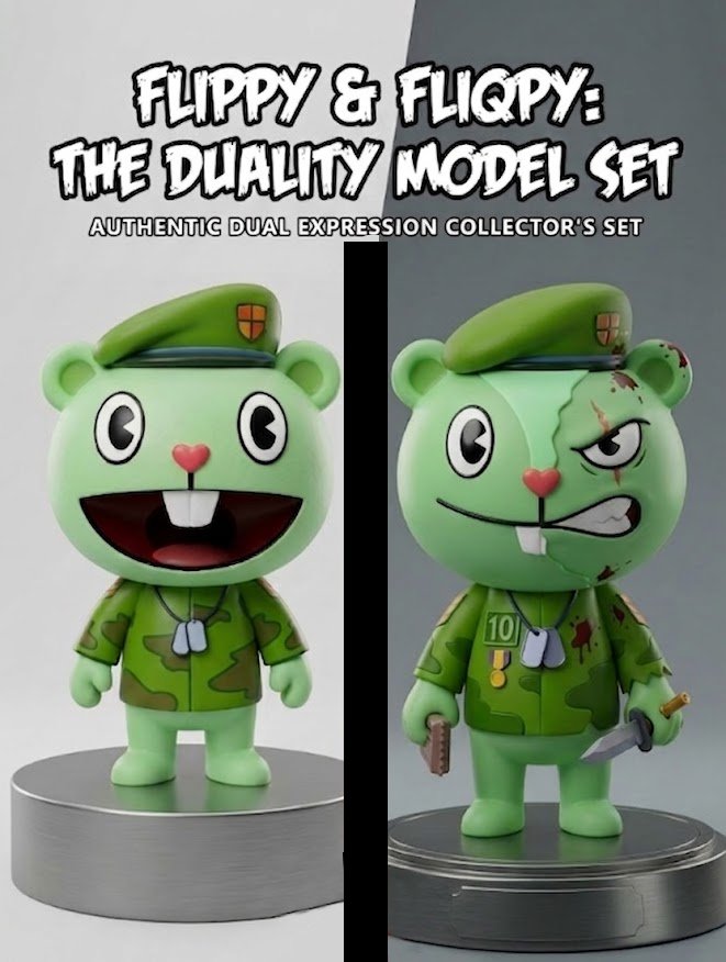 Happy Tree Friends | Flippy & Flippy – The Duality Set