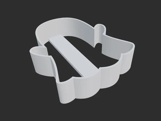 Halloween ghost cookie cutter
