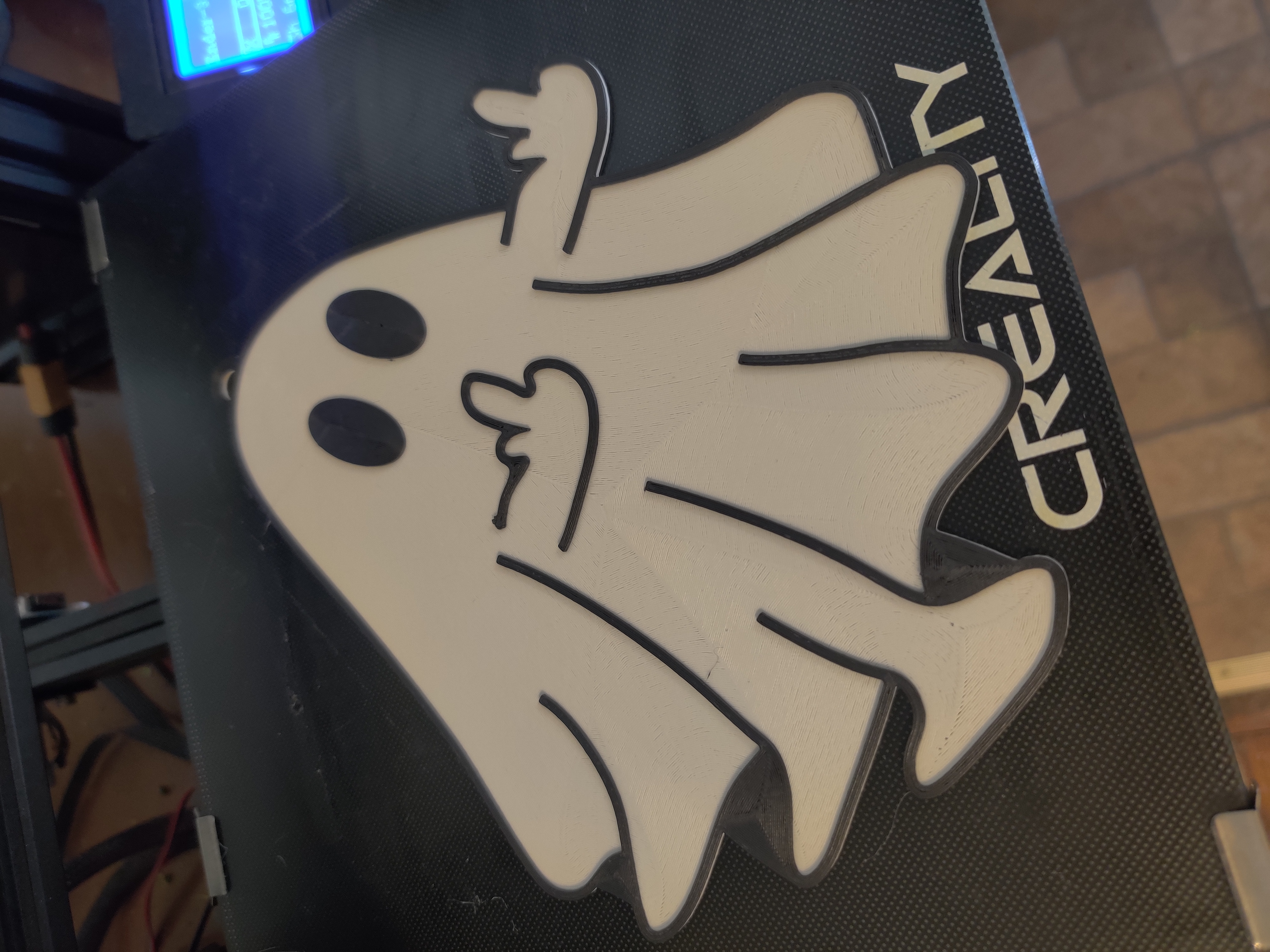 Ghost Flipping the Bird