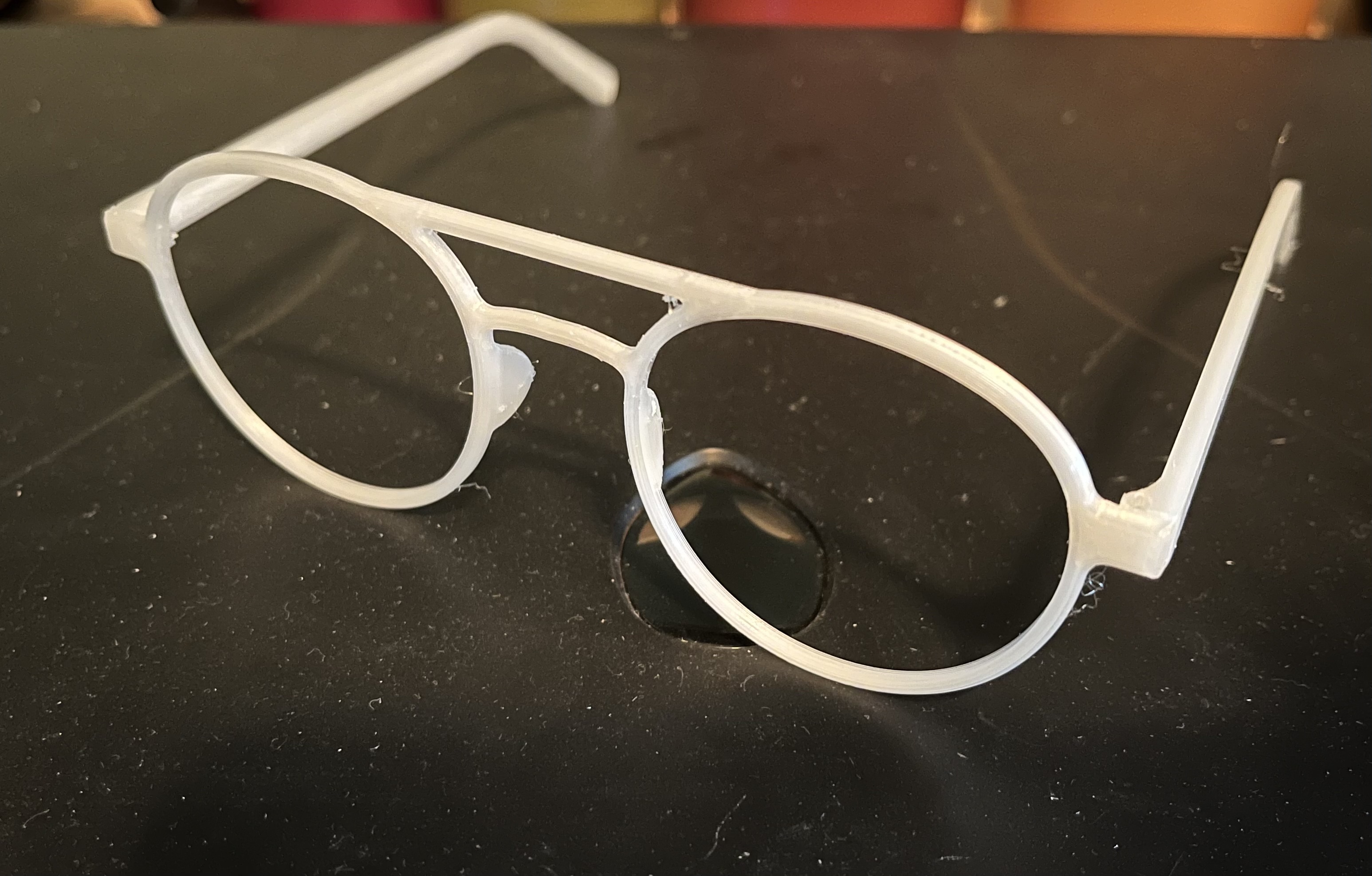 Glasses with a Wider Nose