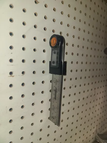 Universal Pegboard Angle Finder Holder