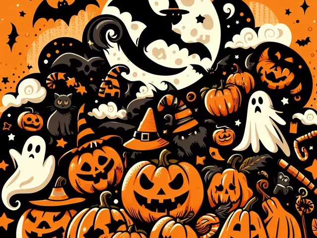 Halloween pumpkins - Hueforge