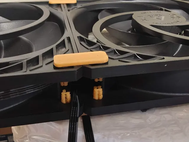 120mm push fan connector