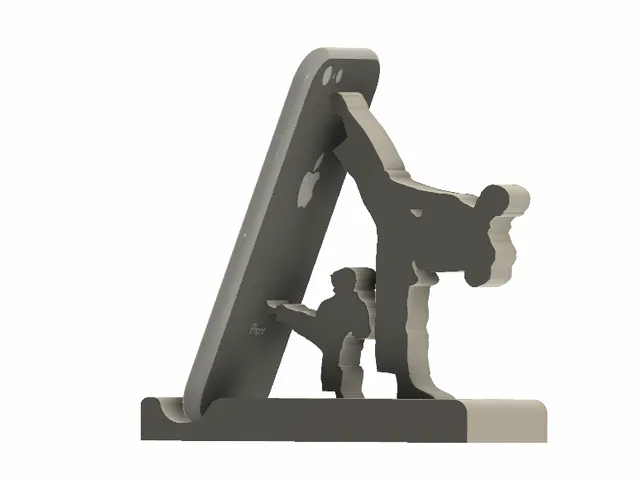 karaté phone stand version 2
