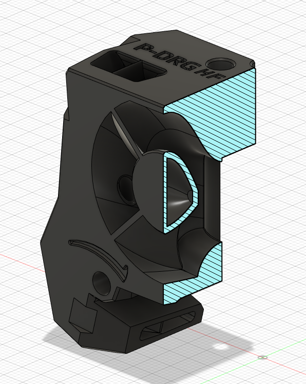 Phaetus Dragon HF Printhead / Mount for Stealthburner by k4ndr3