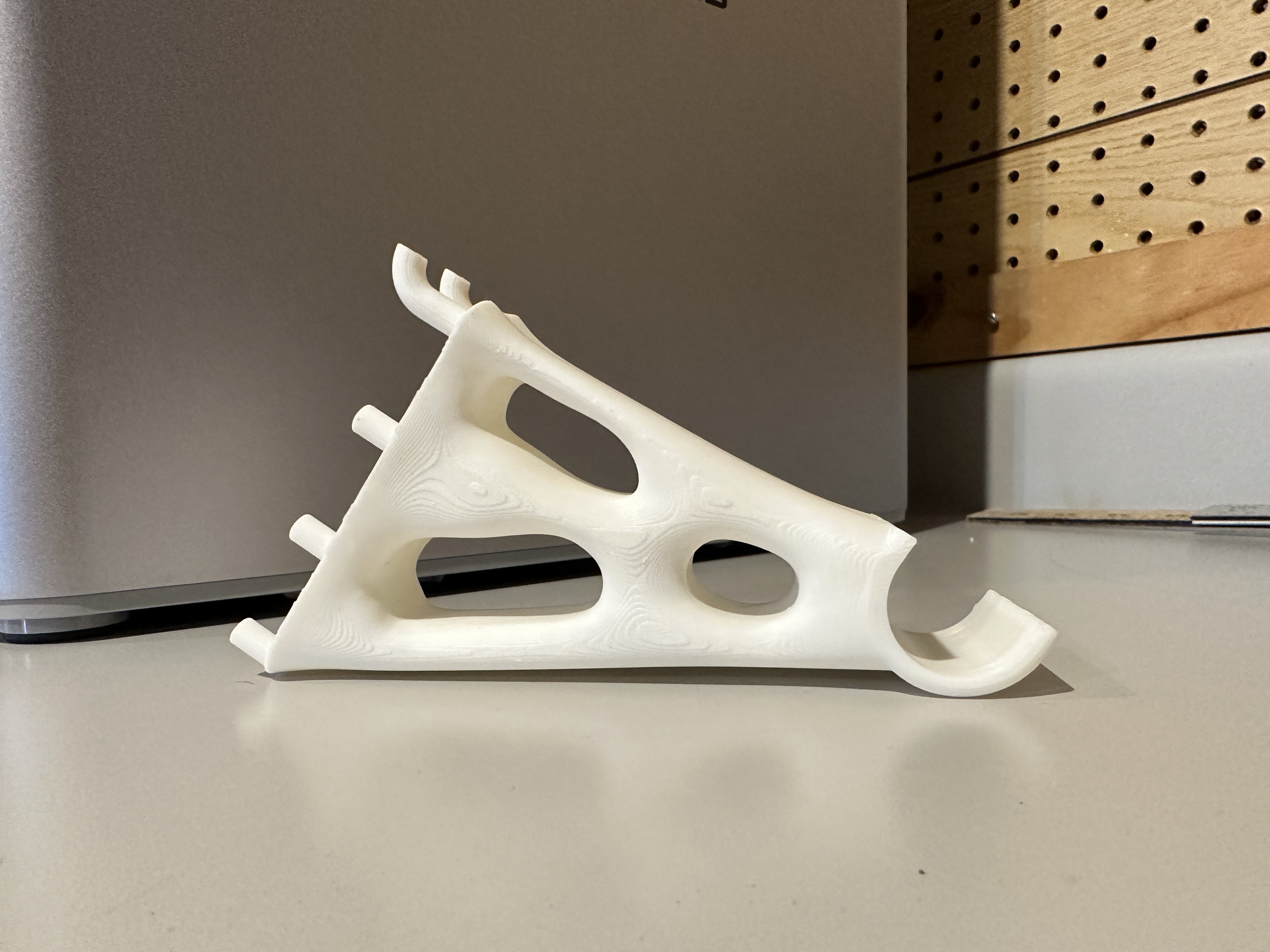 Pegboard Rod Holder for Filament by Mega Death Lord Download free STL