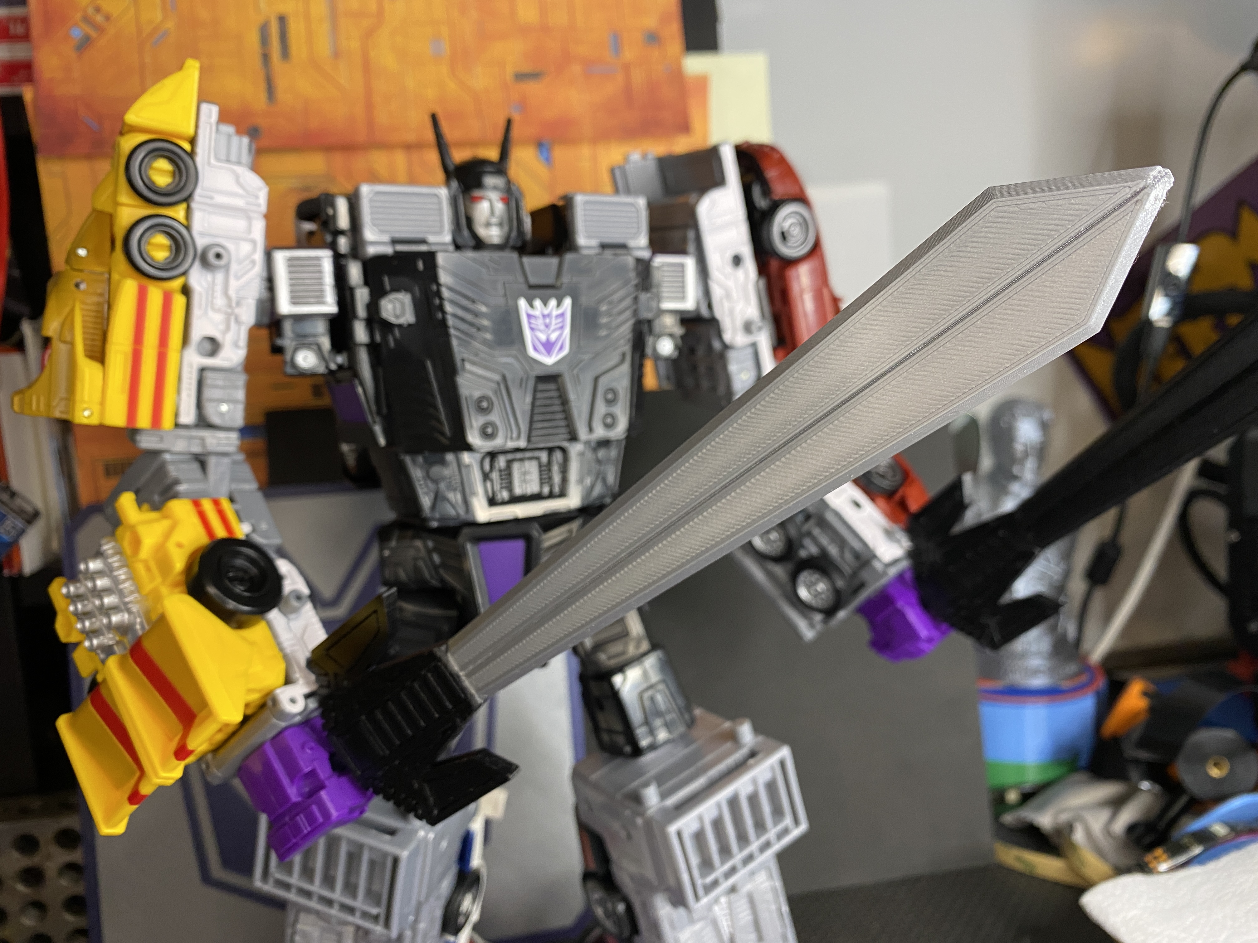 Transformers Legacy Menasor Sword