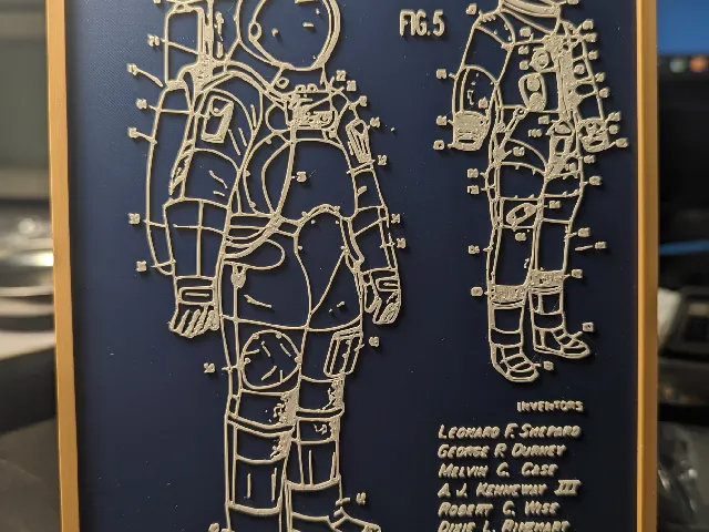 NASA Astronaut/Space Suit Patent Art