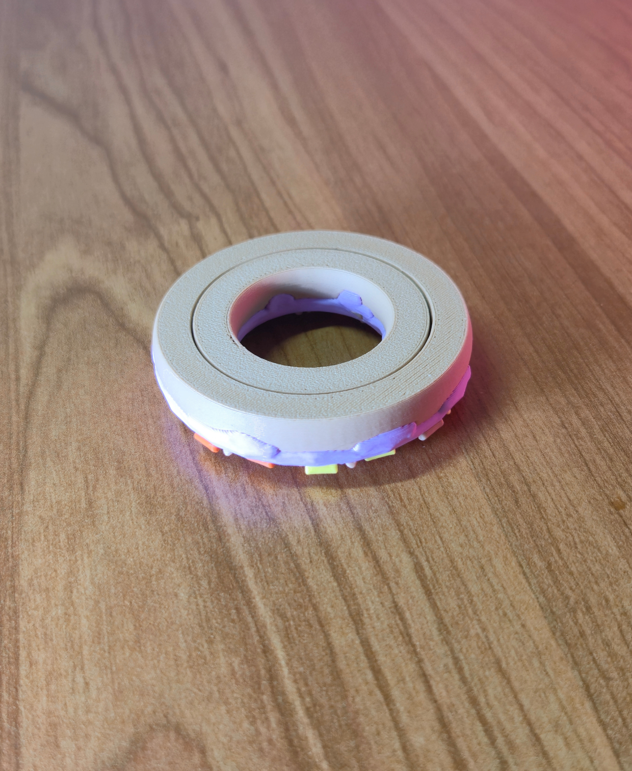 Miniatura 4 do modelo 3D Donut Fidget Ring