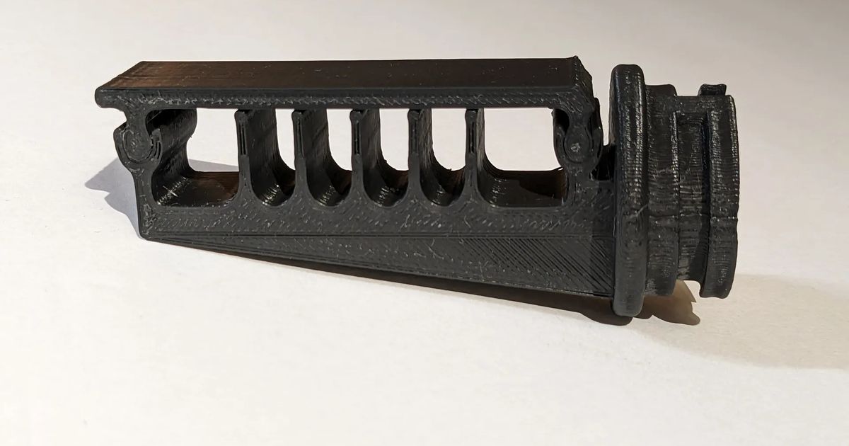 Ender 3 Filament Tube Holder by SpaceAce Download free STL model