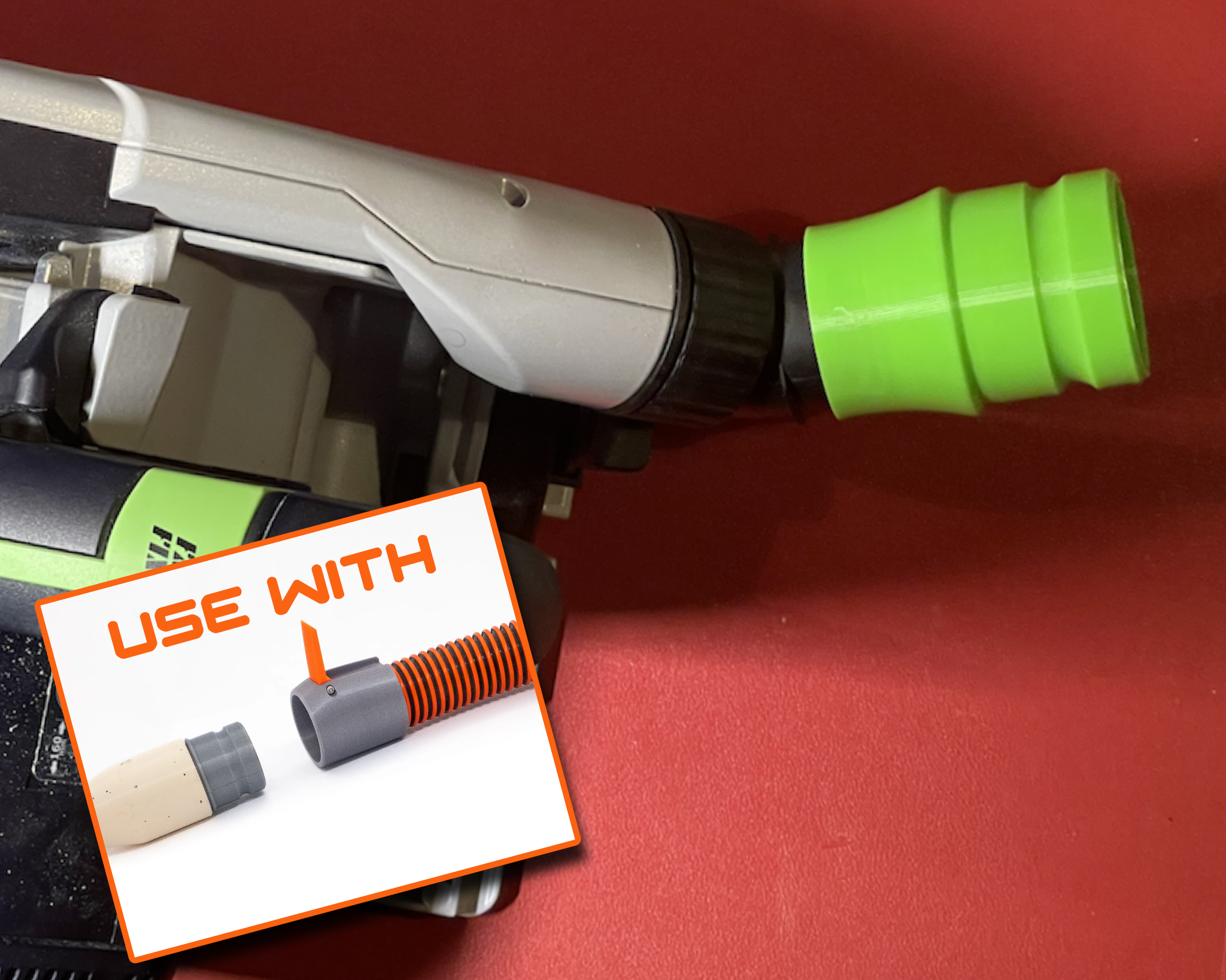 Festool Track Saw (TS55) CAMLOCK Adapter