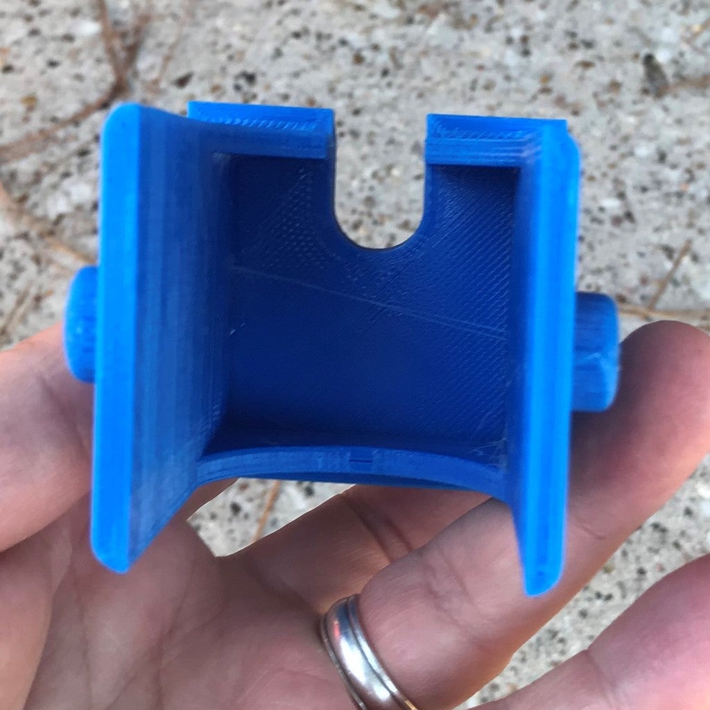 2 Inch Trailer Hitch Receiver Cover With Hole for Wiring by arnmac