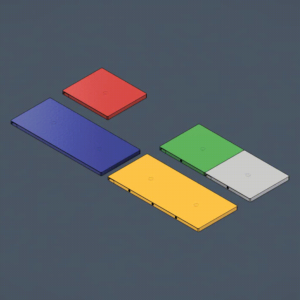 lockable base plate for modular racking