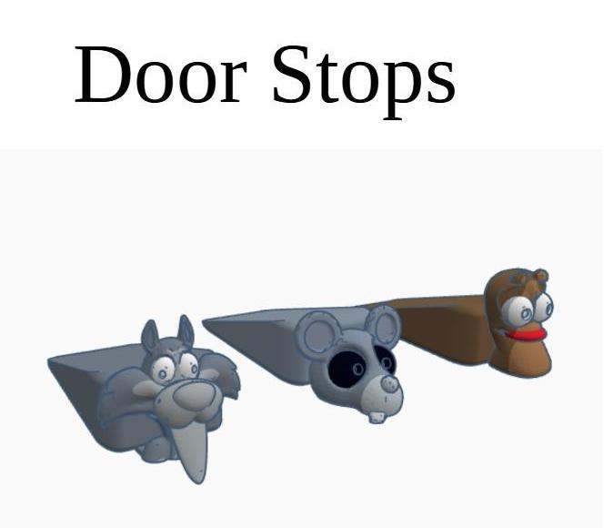 Animal Door Stops