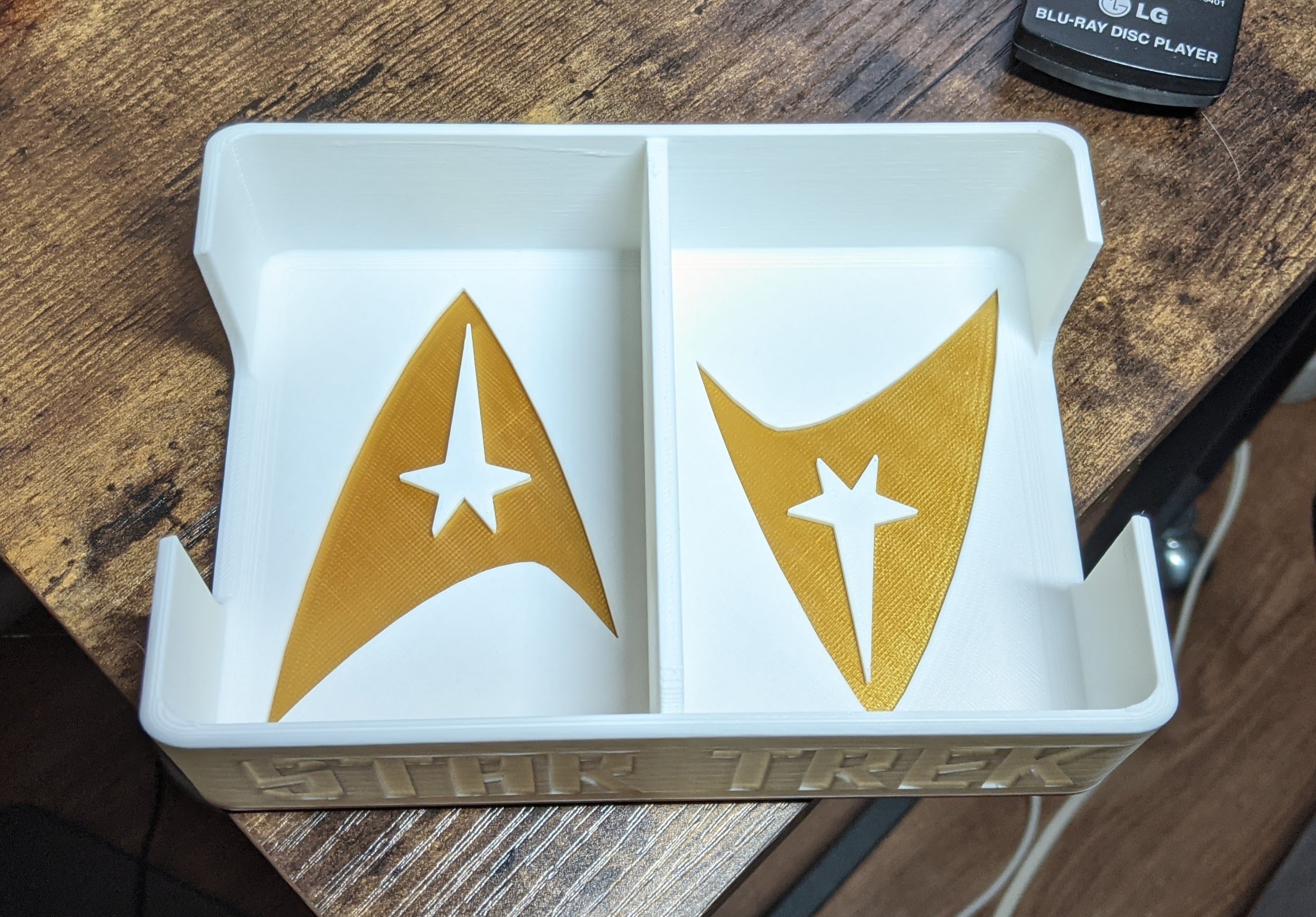 Star Trek Themed Playing Card Tray