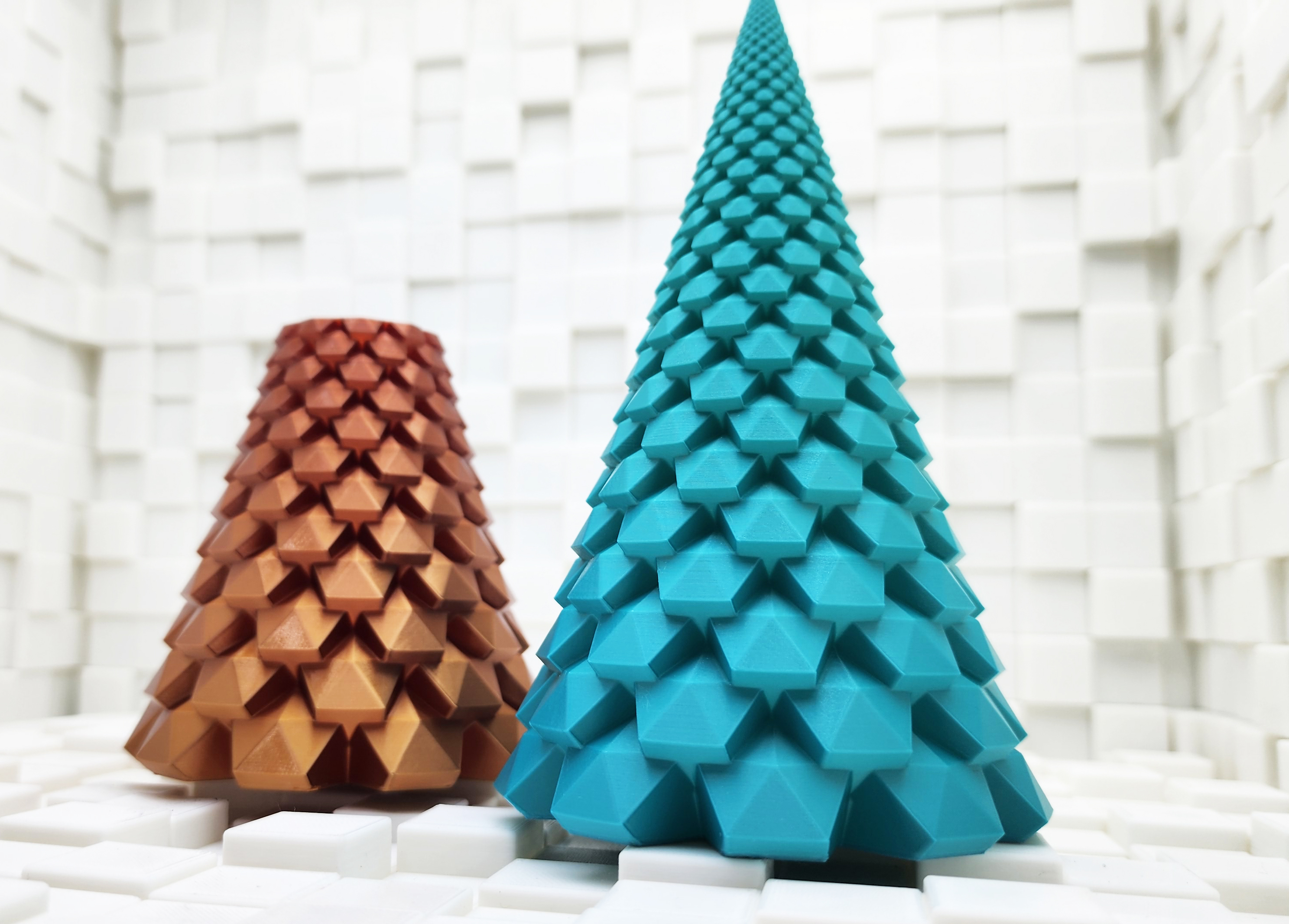 Miniatura 3 do modelo 3D ⍋ Crystal Tree & Spiral Vase ⍋
