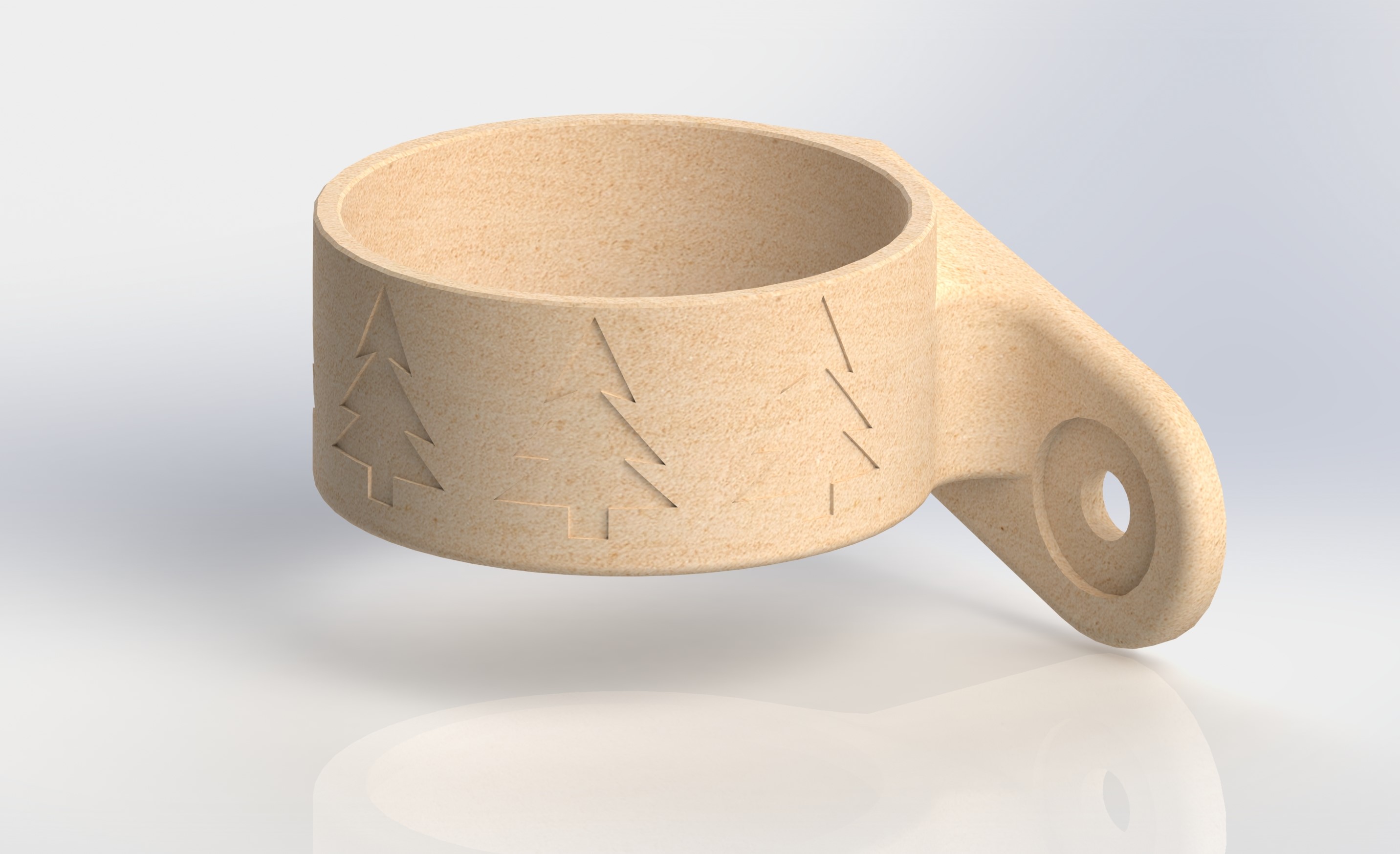 Tea Light Holder Wall Mount by NERDCORNER | Download free STL model ...