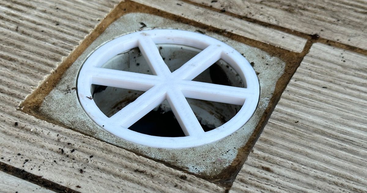 90mm drain strainer by Tiago Costa Download free STL model