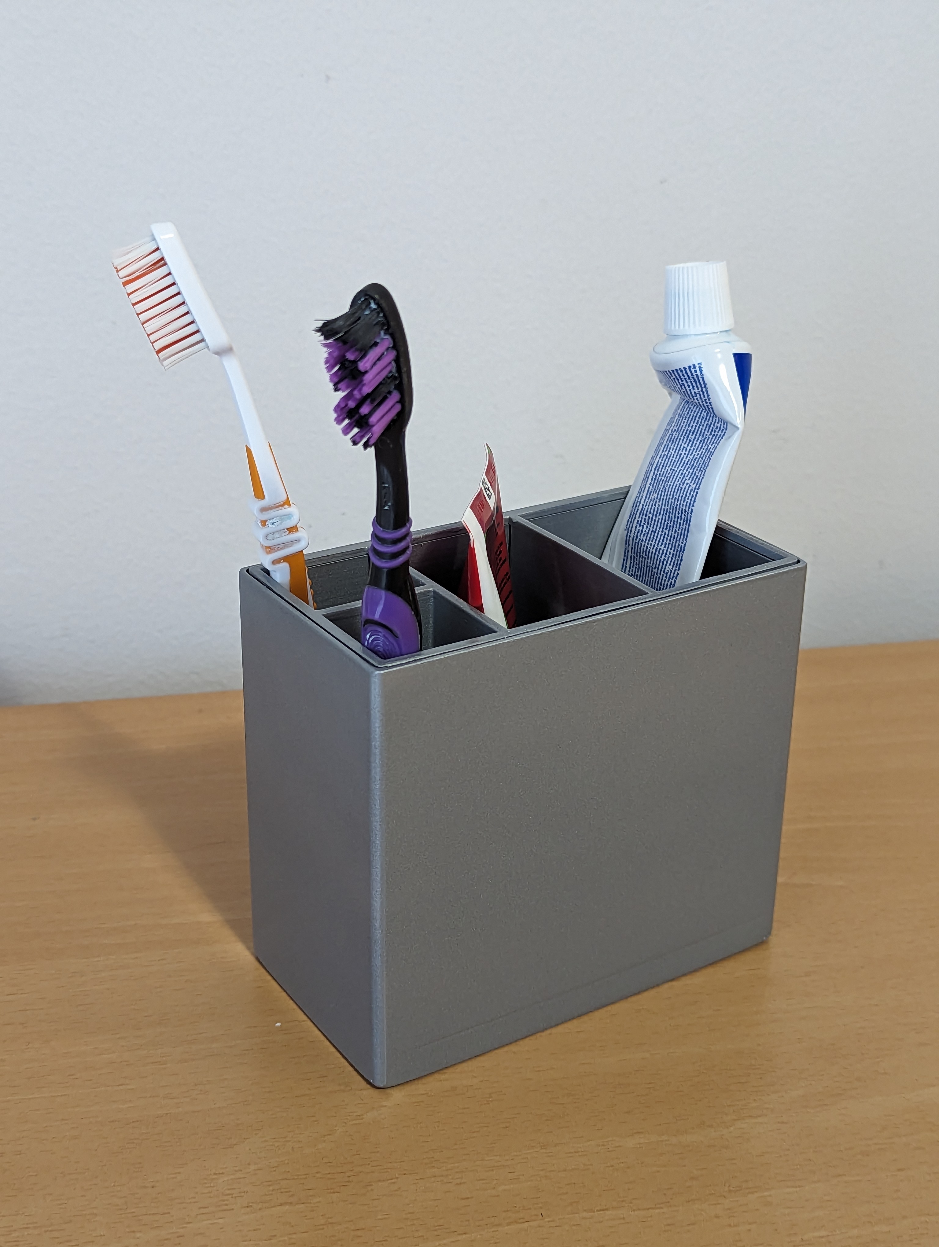Tooth Brush and Tooth Paste Holder