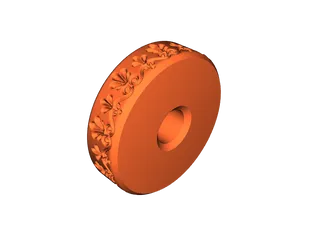 Stamp Wheel for Clay and Cosplay by 3Demon's Texture Rollers, Download  free STL model