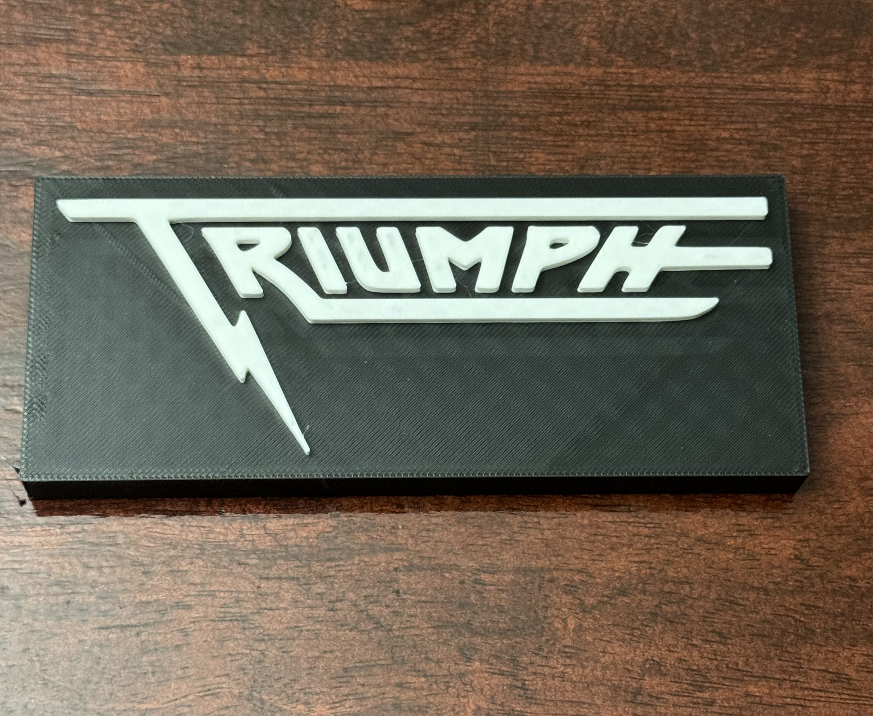 Triumph Band Sign by rsnider2 | Download free STL model | Printables.com