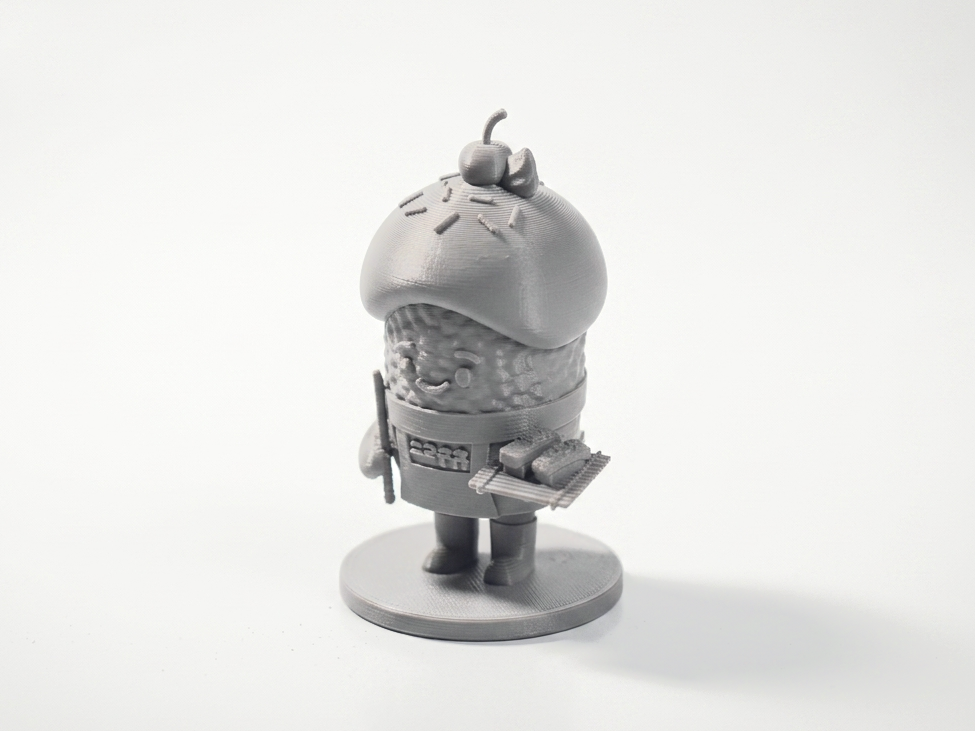 Sundae Serving Character Figurine 3D Printable