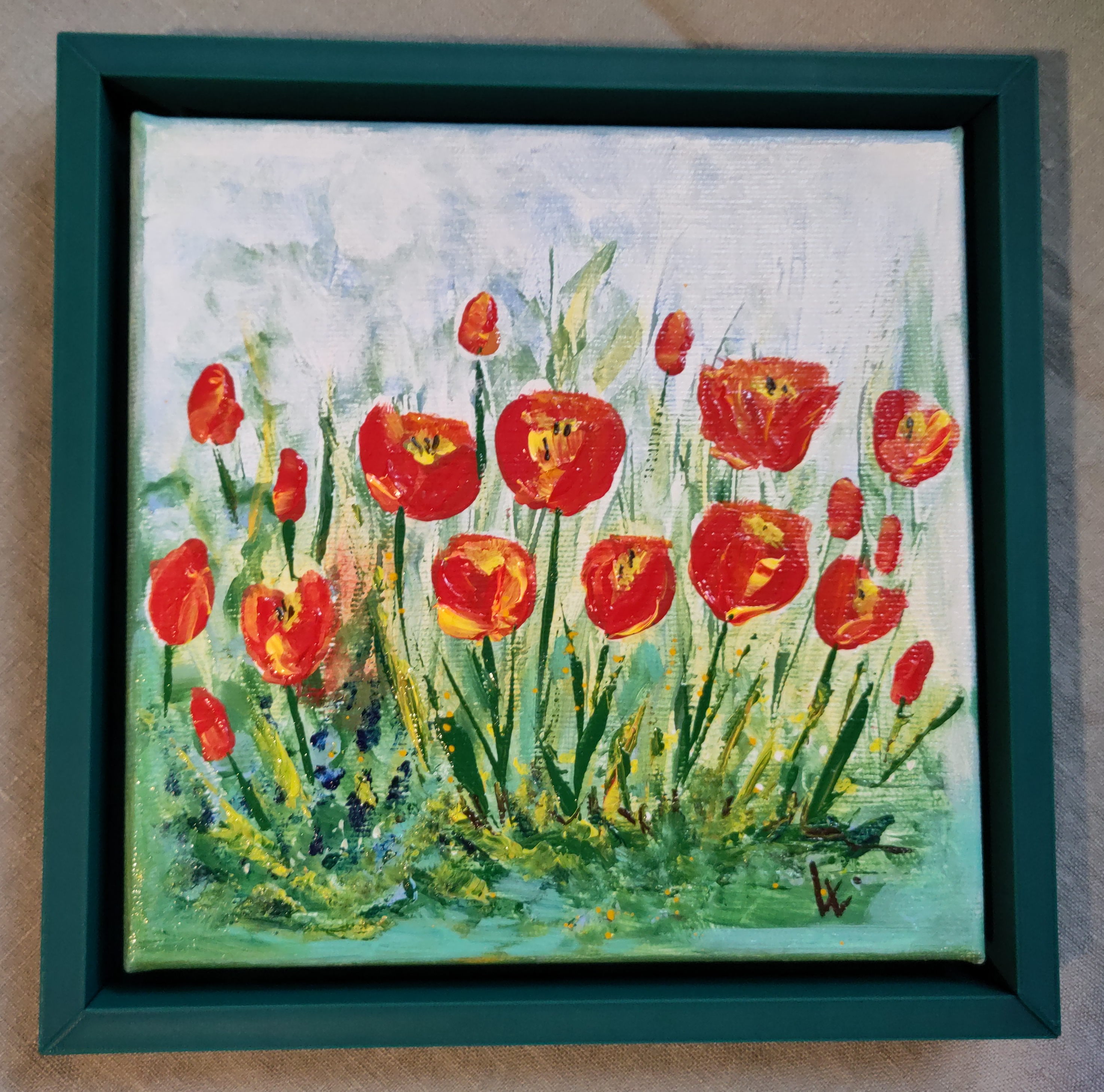 Schattenfugen-Bilderrahmen / shadow gap picture frame