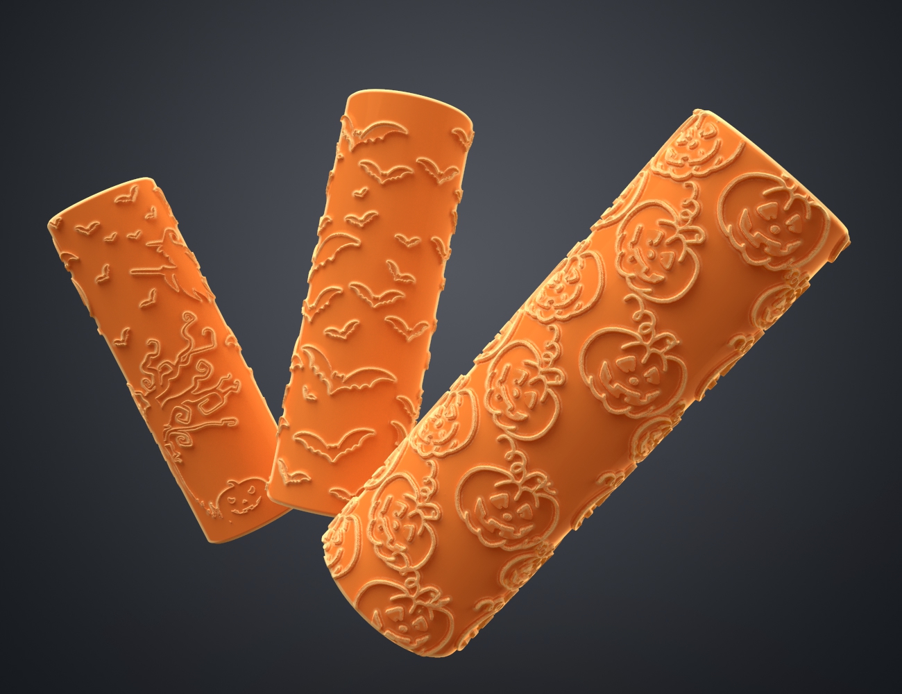 Halloween Wide Rollers  (1-3)