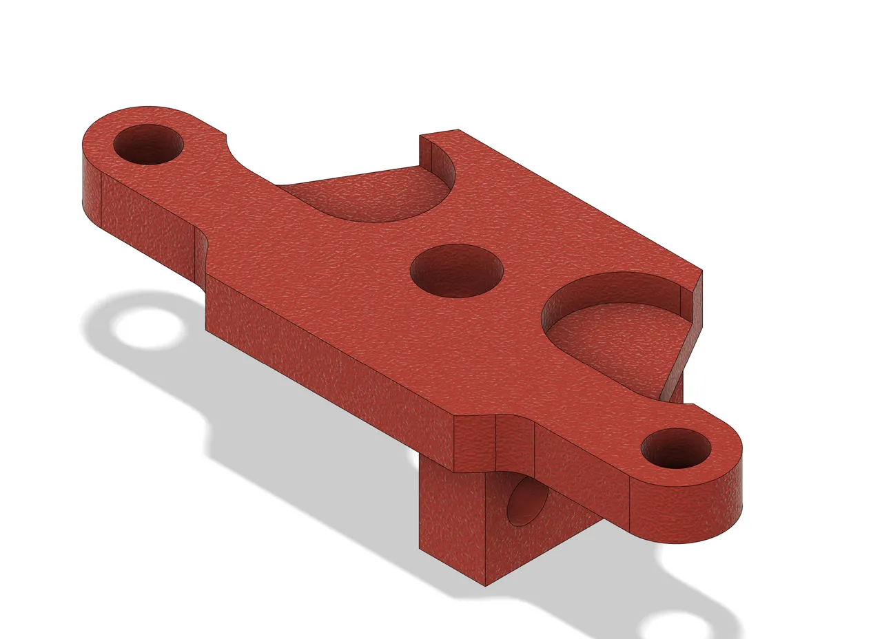 Bambù Hotend adapter to vzbot trolley by giuseppe | Download free