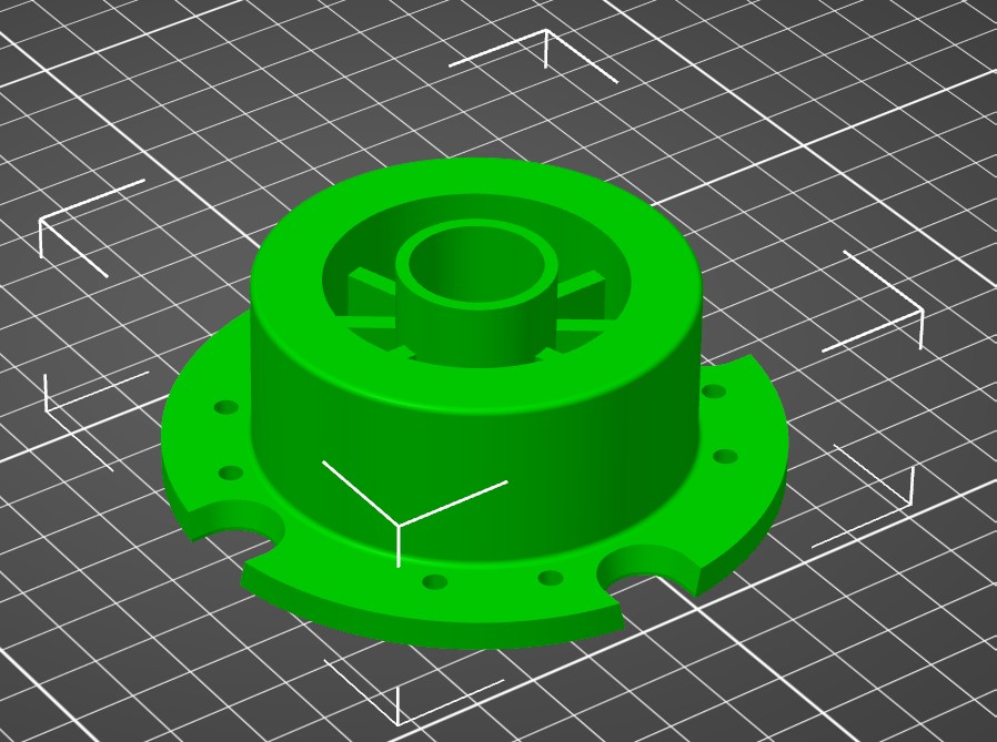 Dynacraft Wheel Motor Coupling