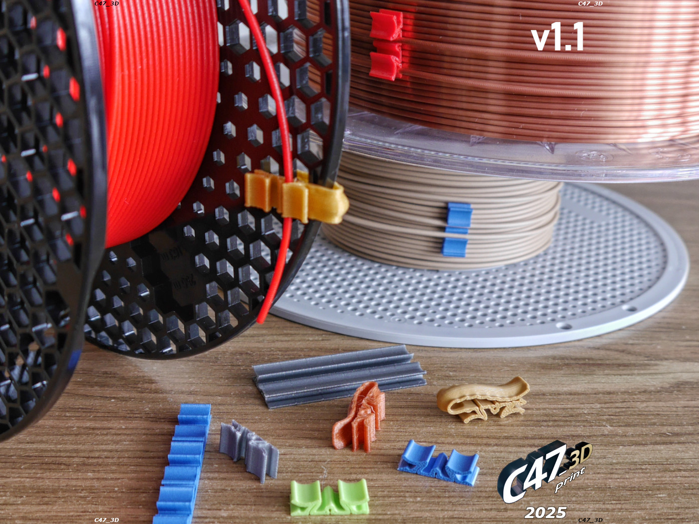 Miniatura 4 do modelo 3D Mini Filament Clip