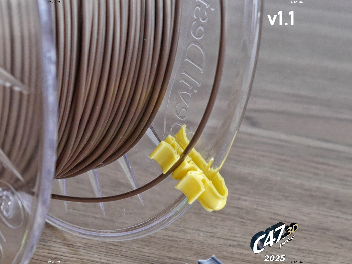 Miniatura 3 do modelo 3D Mini Filament Clip