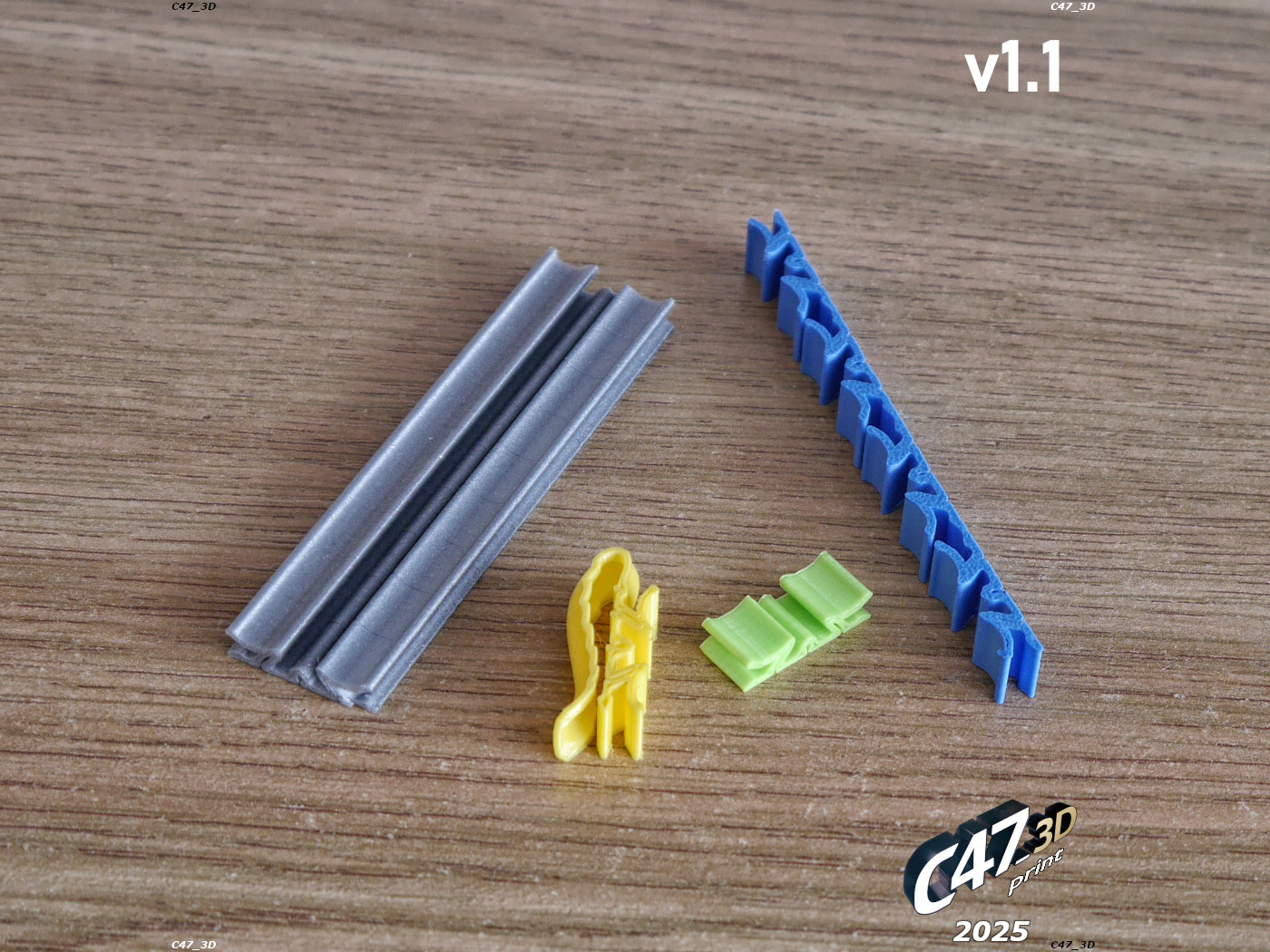 Miniatura 6 do modelo 3D Mini Filament Clip