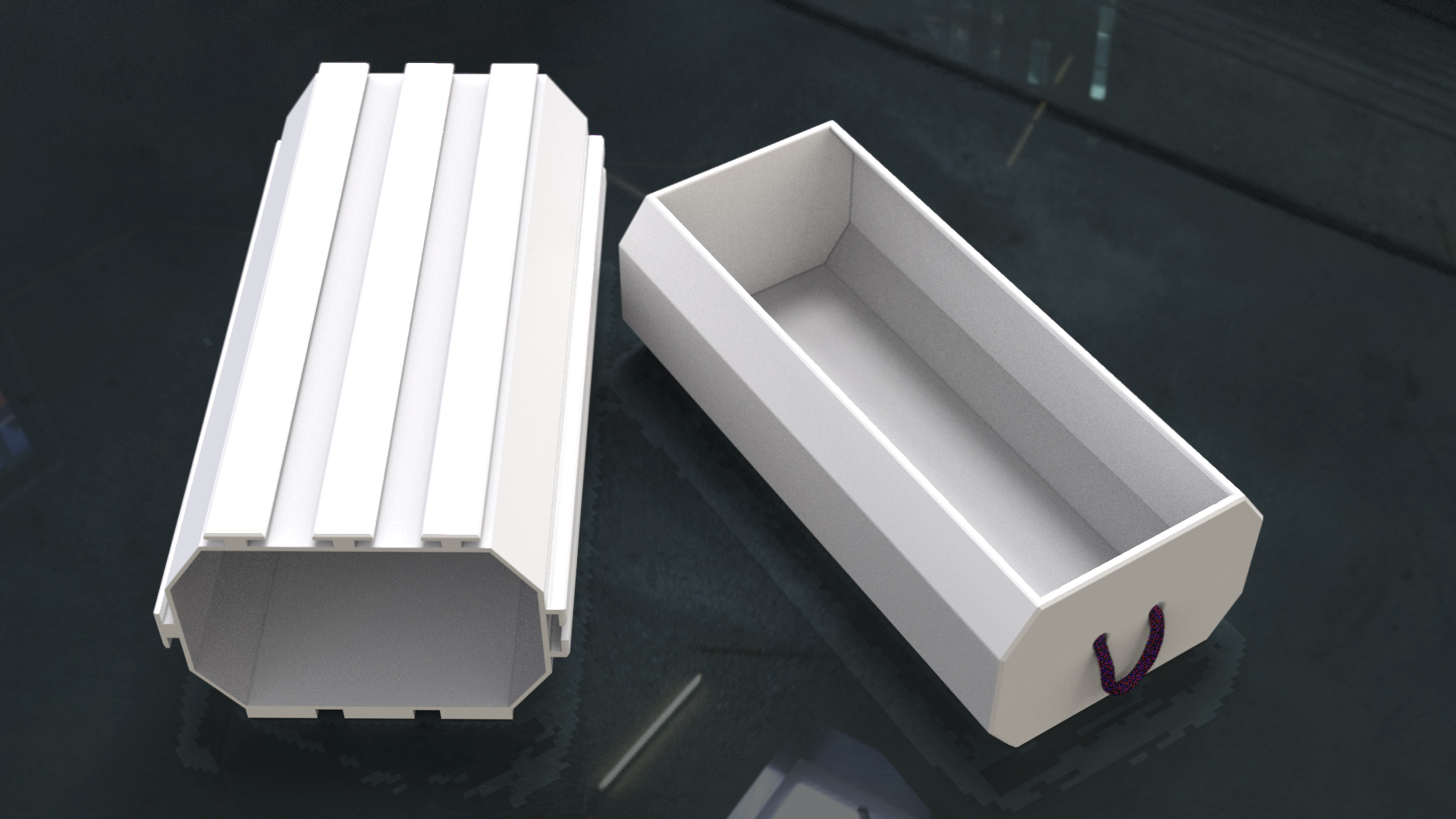 Modular Interlocking Storage Drawers