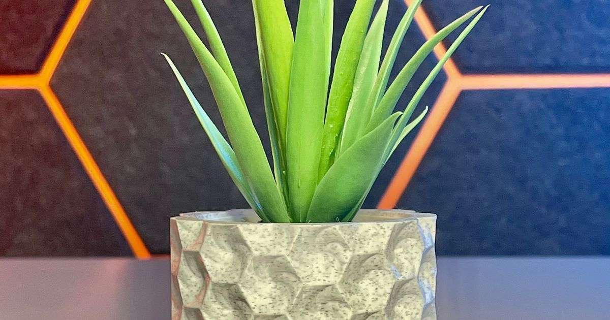 Spiral Plant Vase Ikea FEJKA by Fedelencio Download free